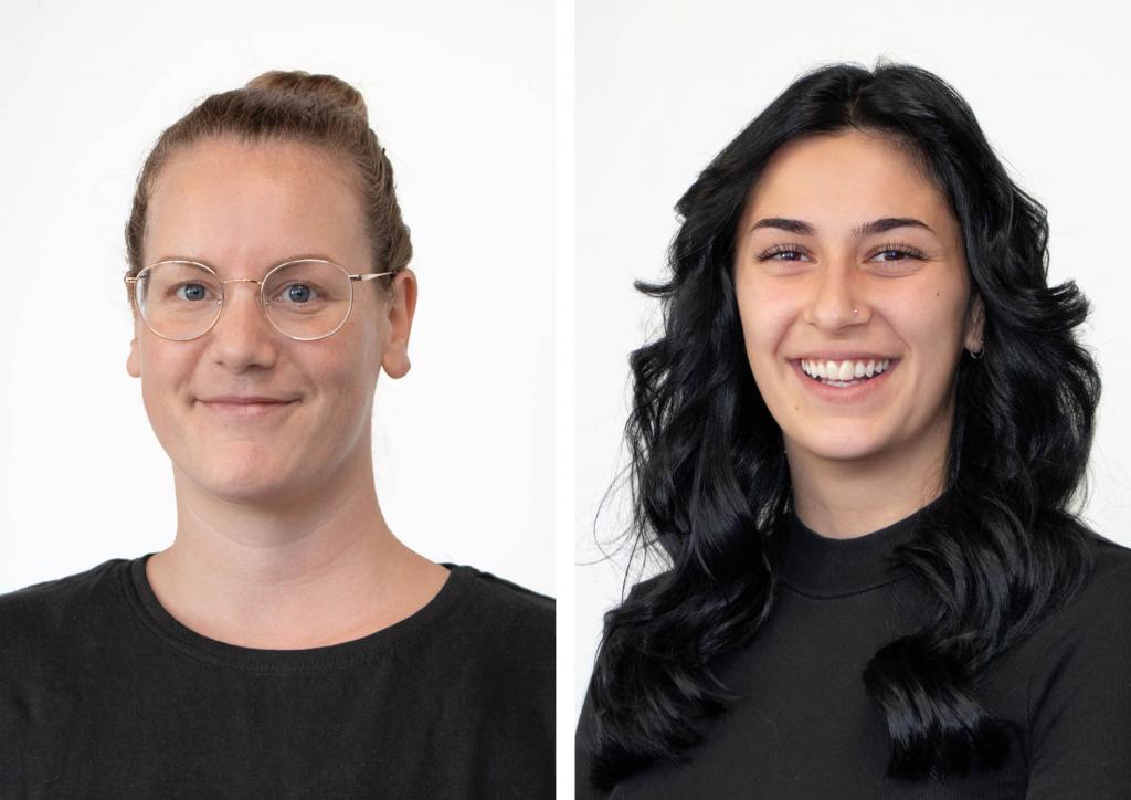 Herzlich willkommen im Team, Ramona und Olivia